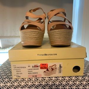 Lucky Brand Platform Wedge Sandals